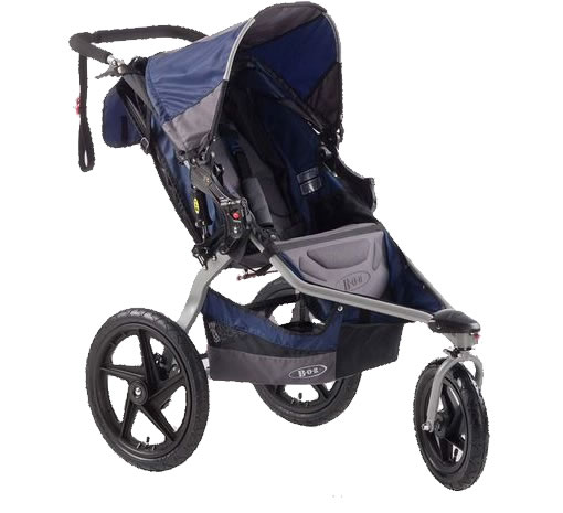 Instep safari double jogging stroller blue/gray
